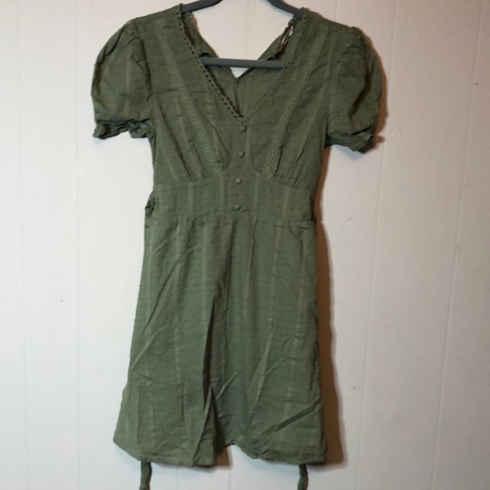 Tie back dress